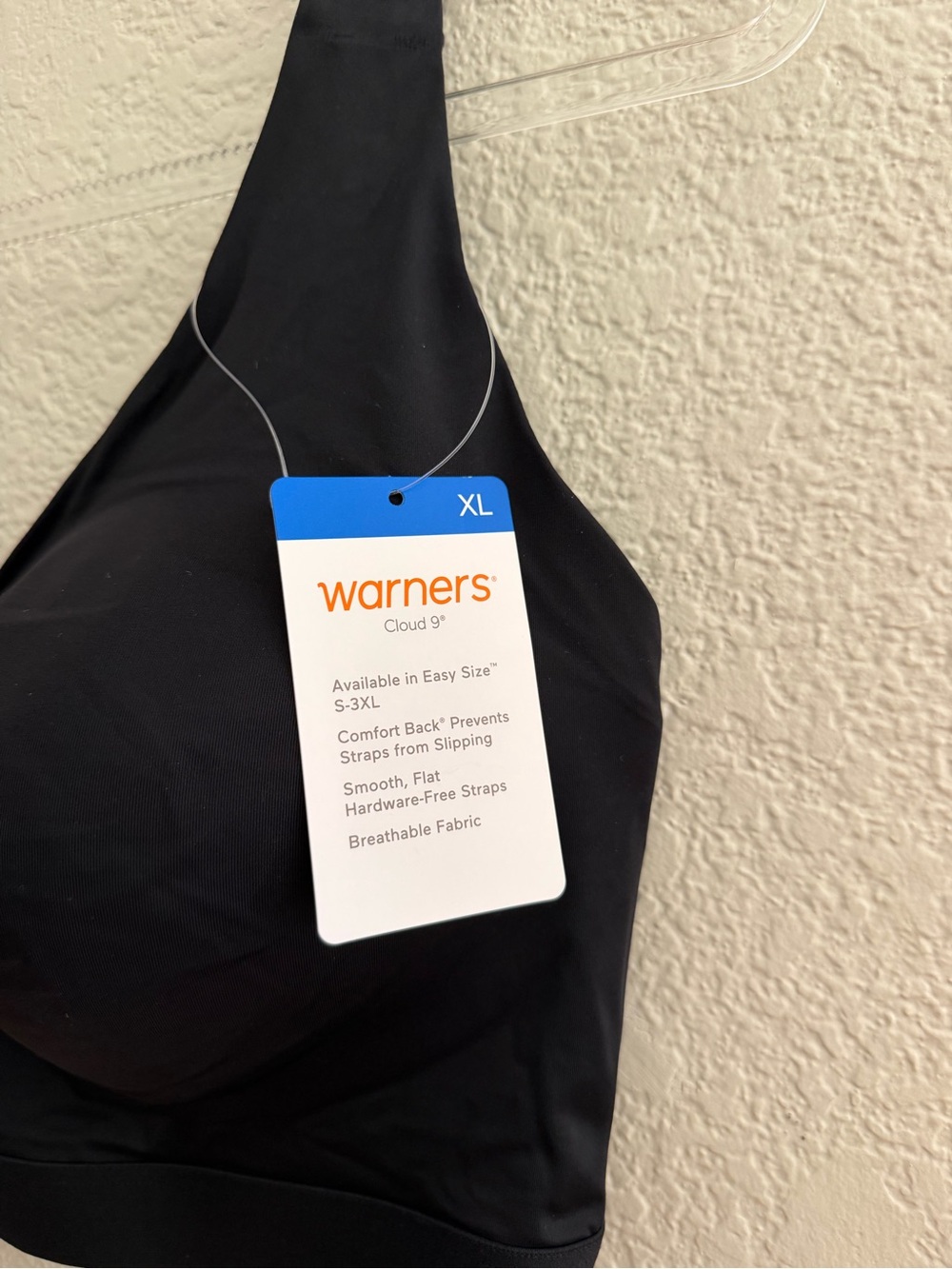 Warner's Cloud 9 Super Soft Smooth Invisible Look Wireless lightly Lined Bra - Picture 5 of 7